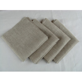 Oatmeal linen napkin, 170 GSM, OEKO-TEX | LinenOwl
