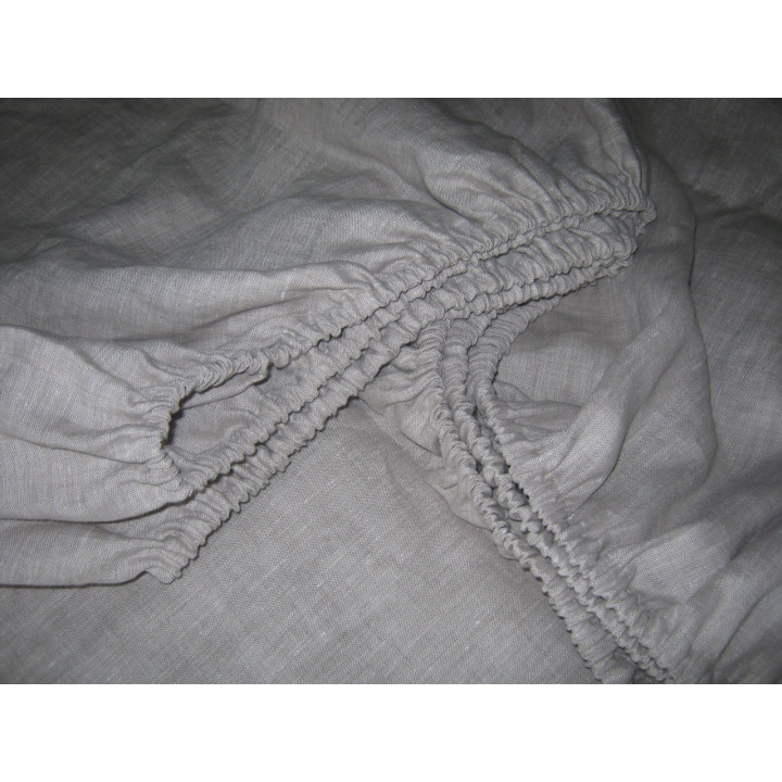 Oatmeal linen sheet set — Fitted, flat, pillowcases | LinenOwl