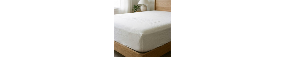 Linen Fitted Sheets — Deep Pocket, 170 GSM | LinenOwl